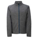 2117 Holm Pánska Flatfleece bunda tm. šedá