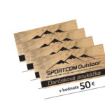 Darčeková poukážka SPORTCOM 50