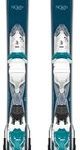 ROSSIGNOL LYŽE S VIAZ.: NOVA 4 CA XPRESS 154CM (RAILI03)+XPRESS W 10 B83 WHT/TURQ(FCID033)