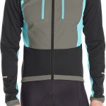 Pearl IZUMI Elite Escape Softshell, - Black/screaming yellow - Black/ SMOKED PEARL