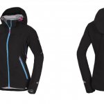 Northfinder dámska outdoorová bunda softshellová ROSTLA black