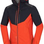Northfinder pánska bunda stretch softshell all-weather 3L BROSDY - BLACK/RED