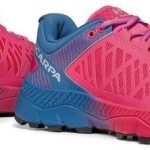 Scarpa Spin Ultra Wmn - Rose/fluo blue