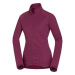 NORTHFINDER dámska Grid fleece mikina v outdoorovom štýle MARYAM