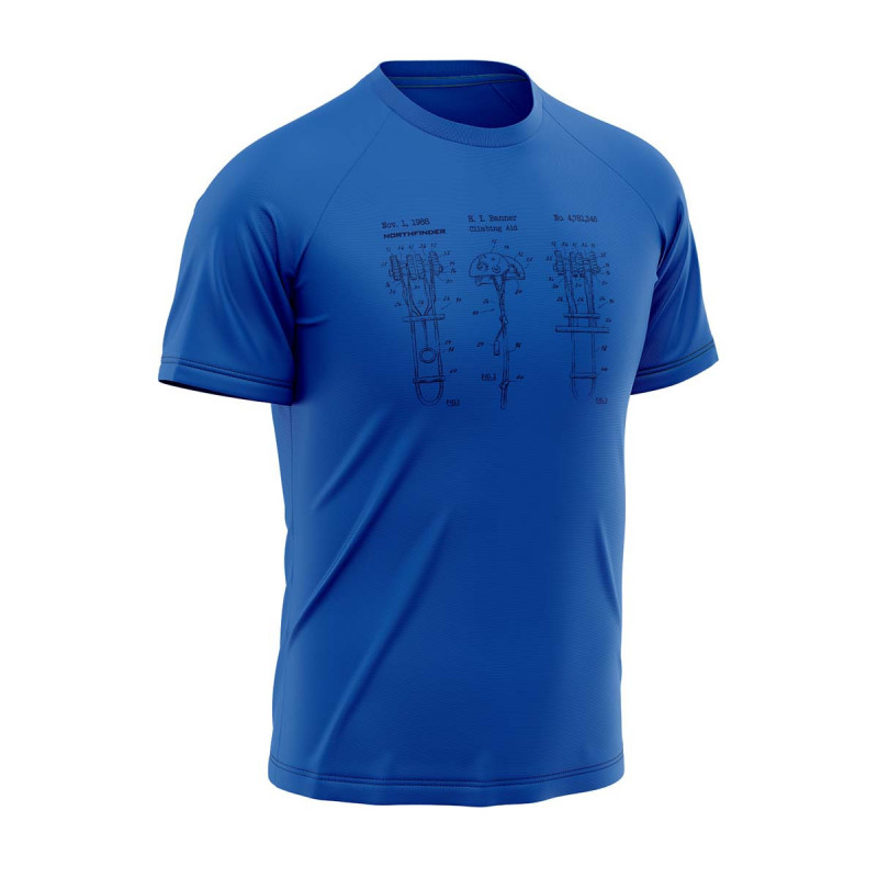 NORTHFINDER pánske technické tričko s piktogramom DILLON 2